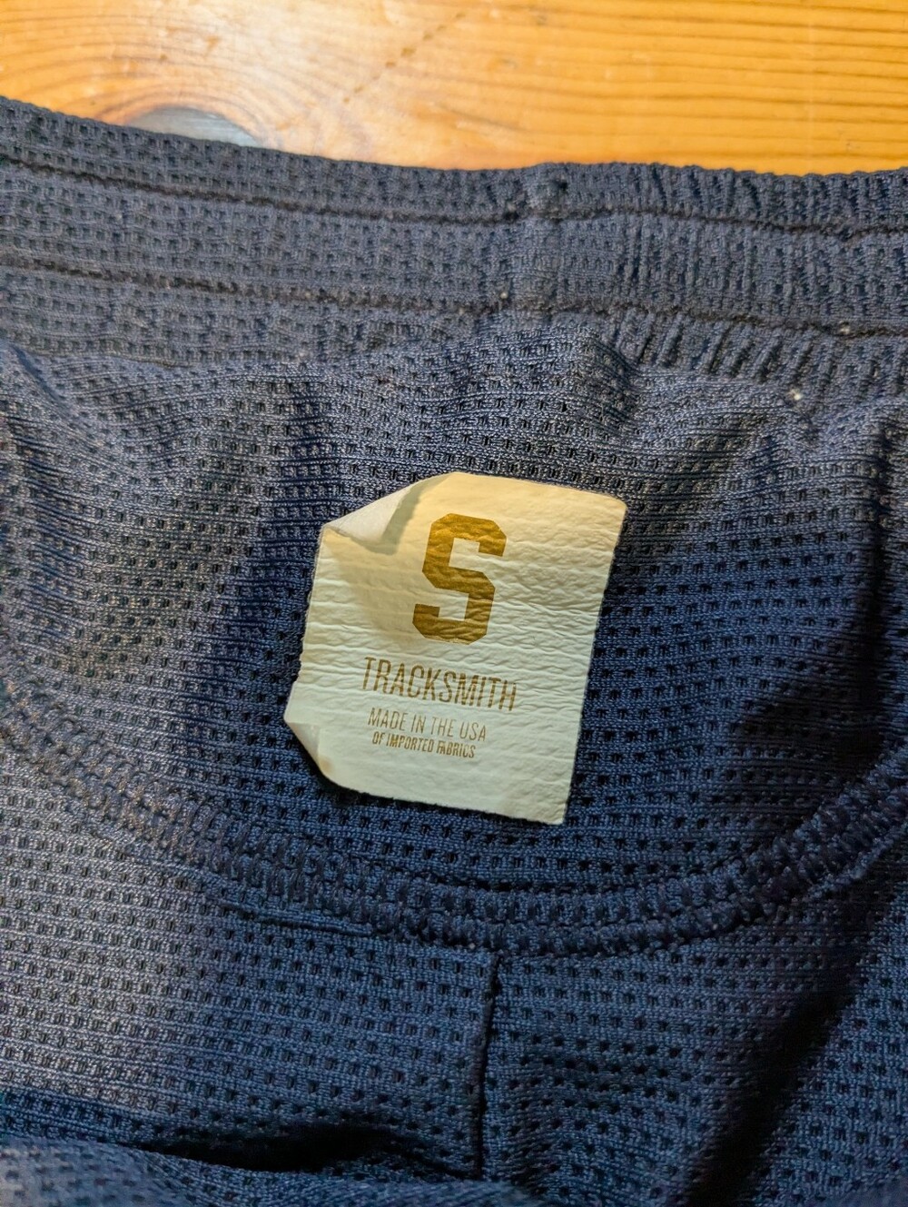 Tracksmith Van Cortland Running Shorts Navy Men's Small - Picture 2 of 4